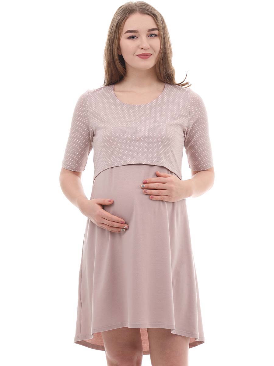 Сорочка женская для беременных и кормящих 1-НМП 30502 ФЭСТ 