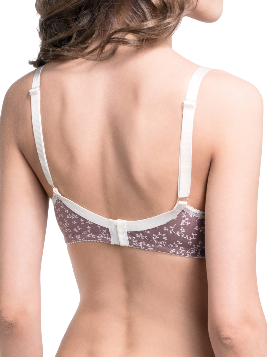  коричневый/кремовый/веточки