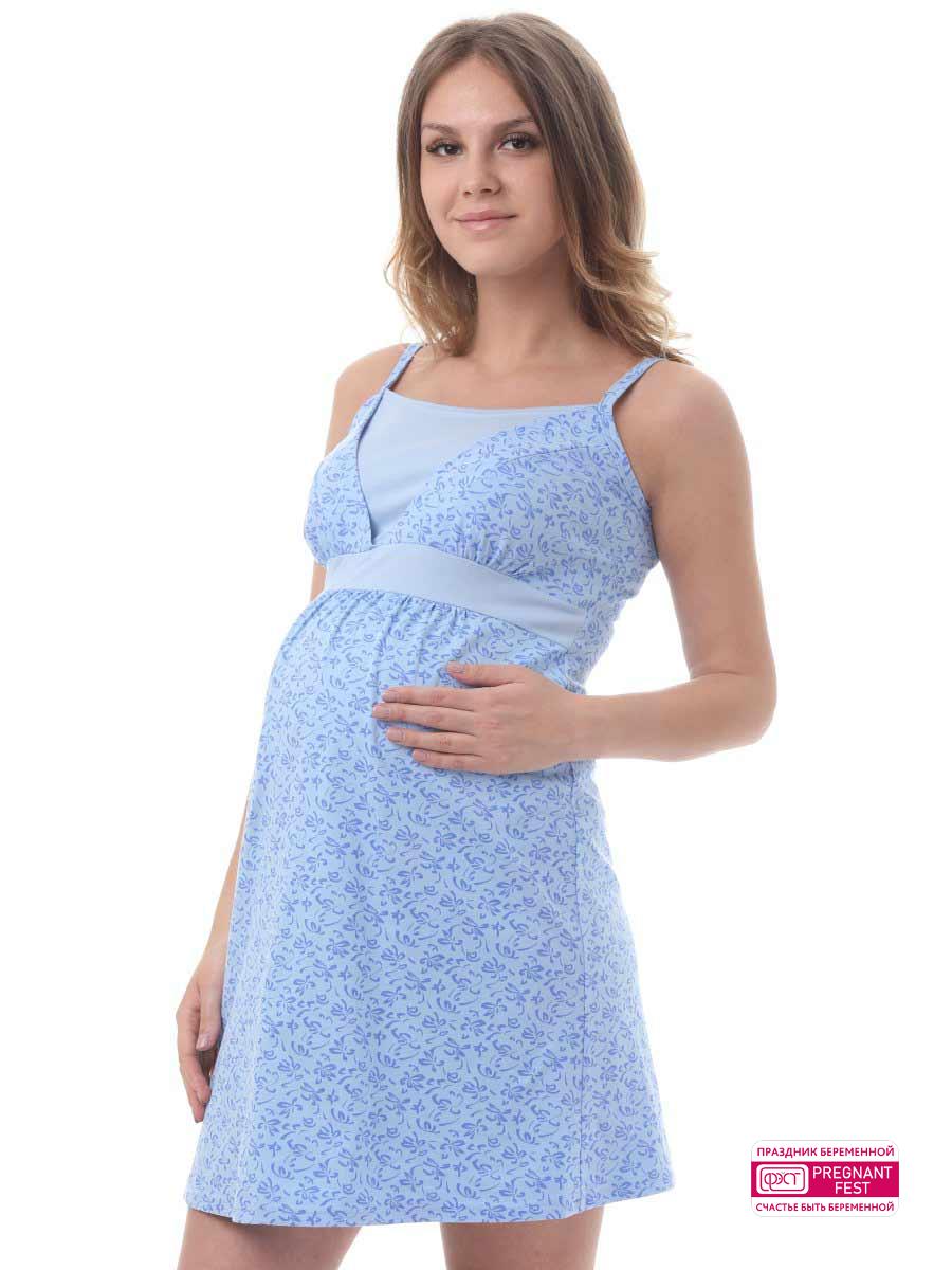 Сорочка женская для беременных и кормящих 1-НМП 32402 ФЭСТ 