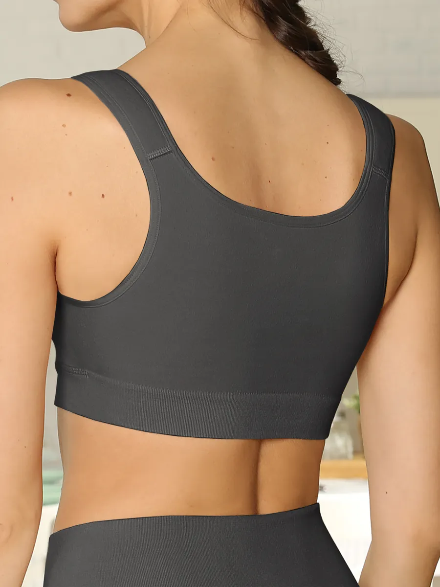 Бесшовный бюстгальтер для кормления 222Б ФЭСТ/темно-серый