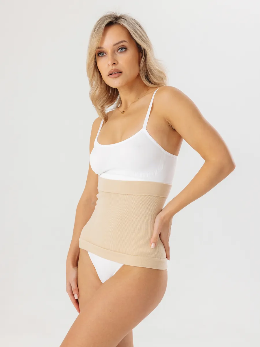 Пояс бесшовный послеродовой 251Б ФЭСТ/бежевый