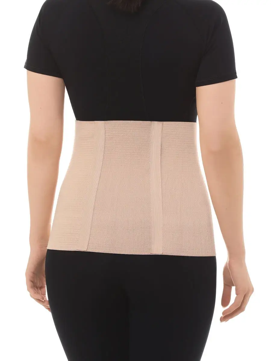 Бандаж послеоперационный на живот корсет послеродовой бежевый