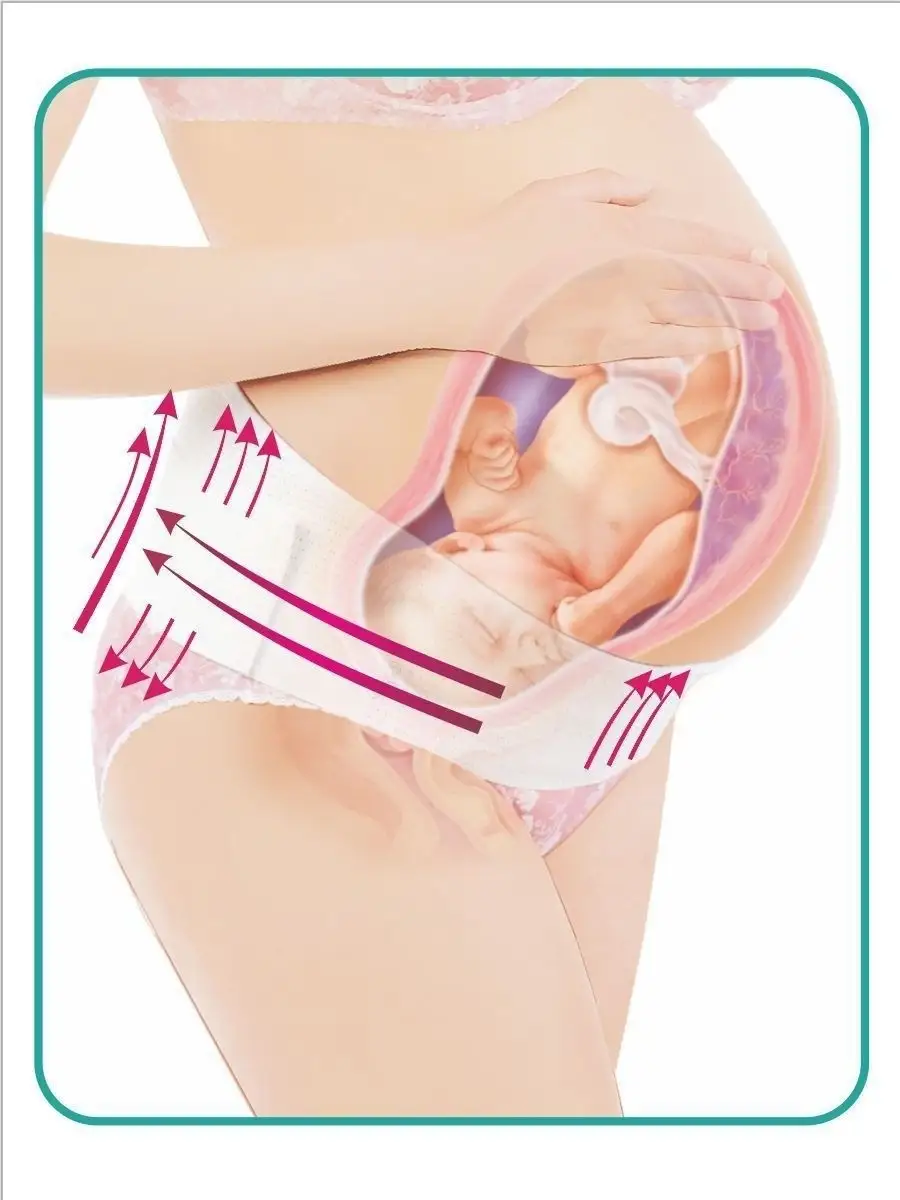 Бандаж 1644 для беременных пояс послеродовой универсальный белый