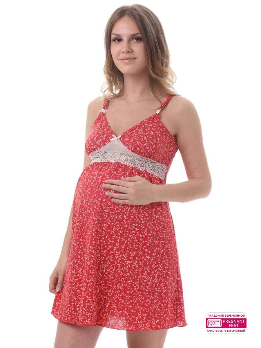Сорочка женская для беременных и кормящих 1-НМП 13501 ФЭСТ 