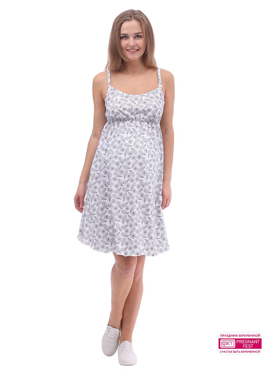 Сорочка женская для беременных и кормящих П47504 ФЭСТ 