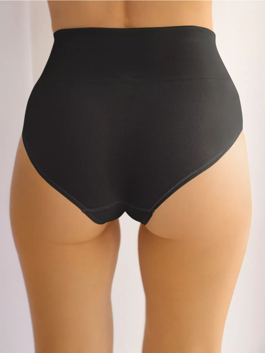 Комплект Трусы утягивающие с высокой талией 281Б ФЭСТ/ комплект 3 шт./бел.,беж., черн.