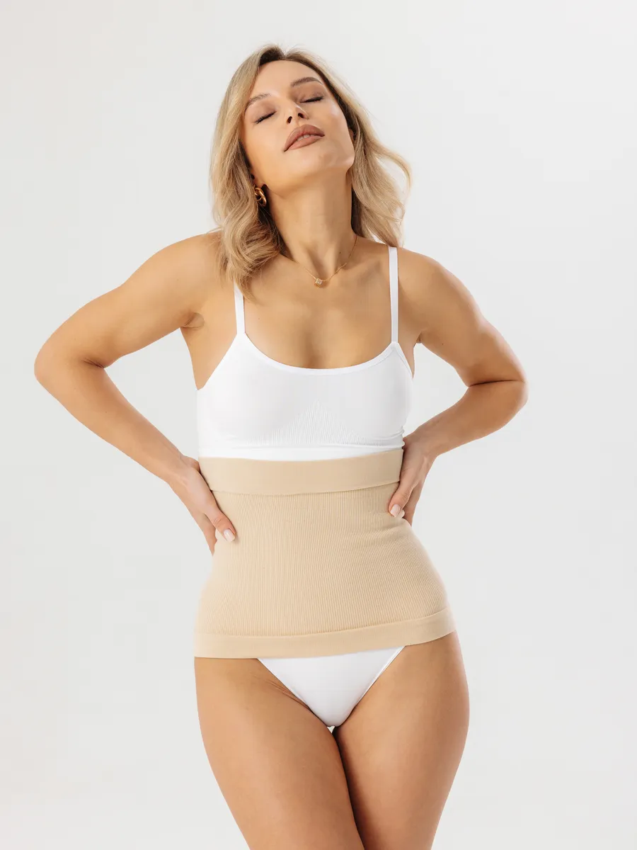 Пояс бесшовный послеродовой 251Б ФЭСТ/бежевый
