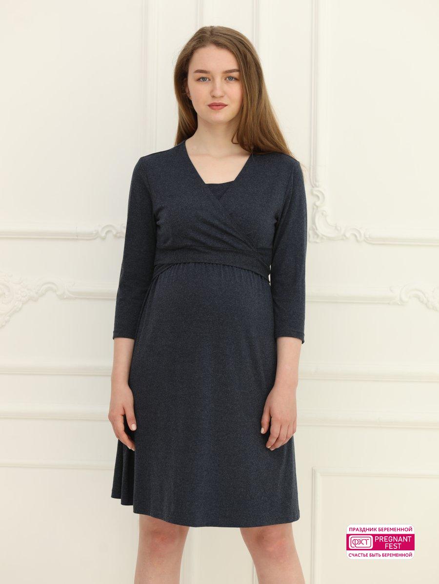 Платье женское для беременных и кормящих 2-НМ 47310 ФЭСТ 
