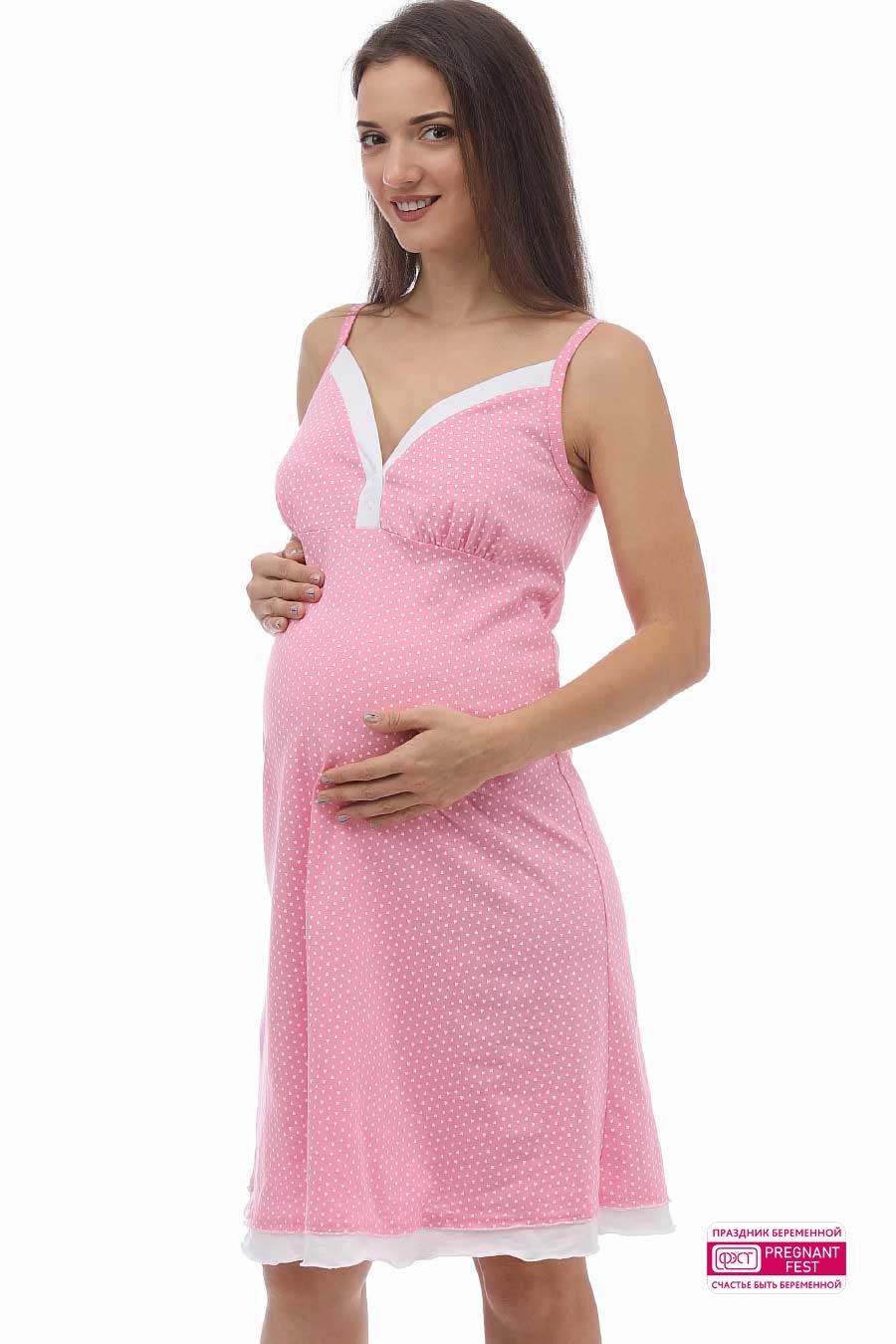 Сорочка женская для беременных и кормящих 1-НМП 30001 ФЭСТ 