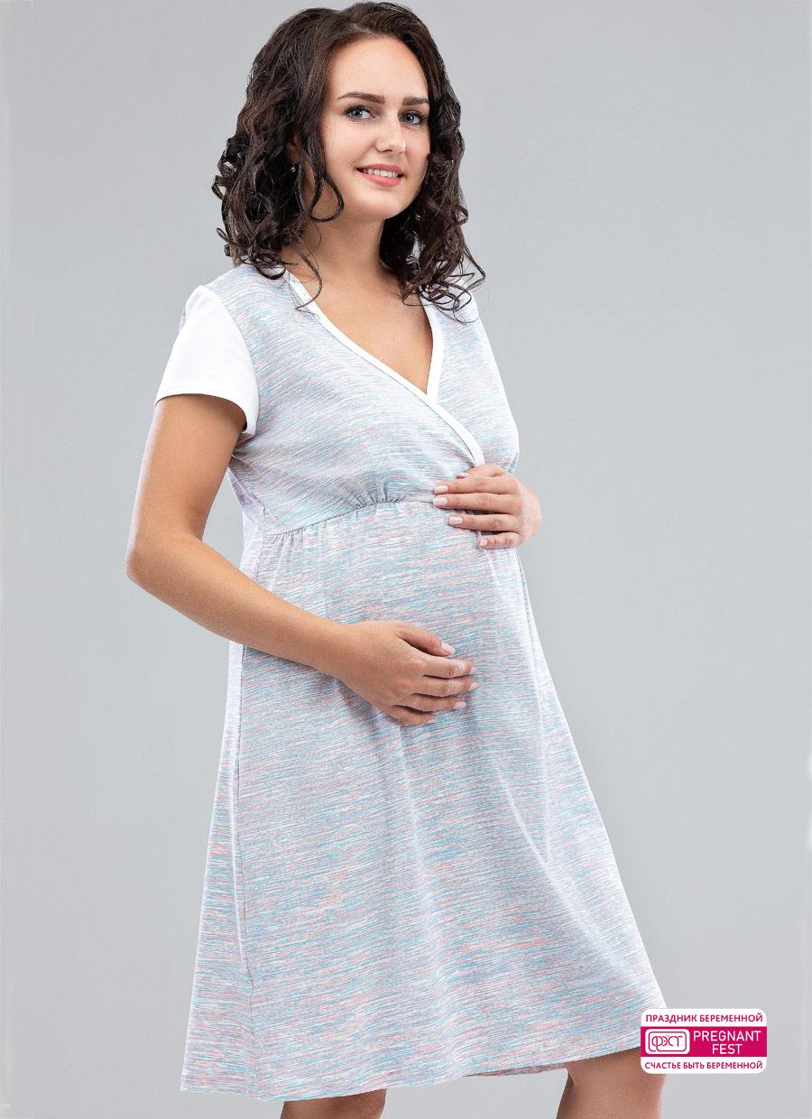 Сорочка  ночная для беременных ФЭСТ 