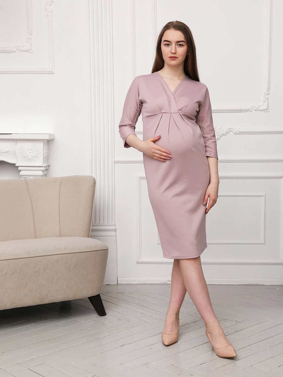 Платье женское для беременных и кормящих 2-НМ 54411 ФЭСТ 