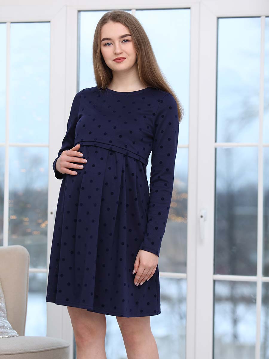 Платье женское для беременных и кормящих 2-НМ 49411 ФЭСТ 
