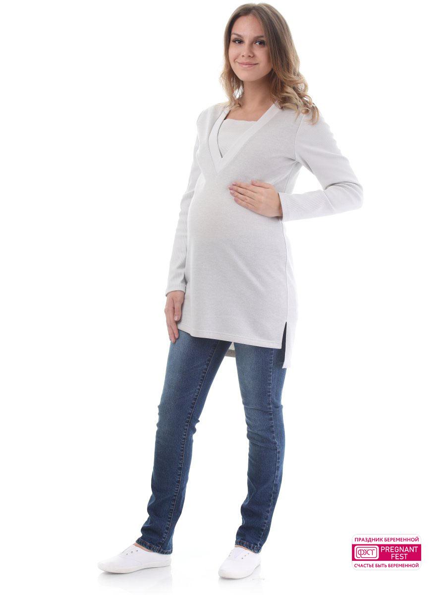 Туника женская для беременных и кормящих 2-НМ 50914 ФЭСТ 