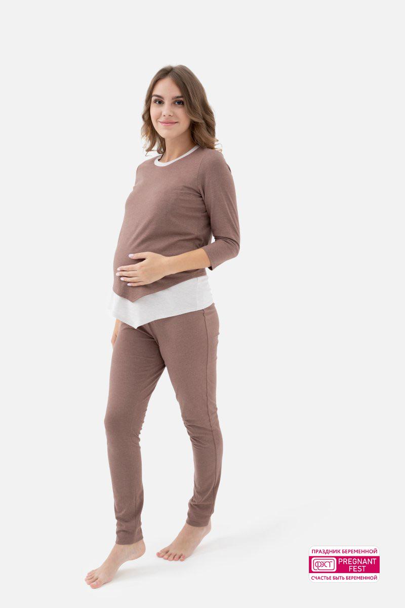 Блуза женская для беременных и кормящих  1-НМ 53202 ФЭСТ 