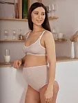 бежевый меланж/белый
